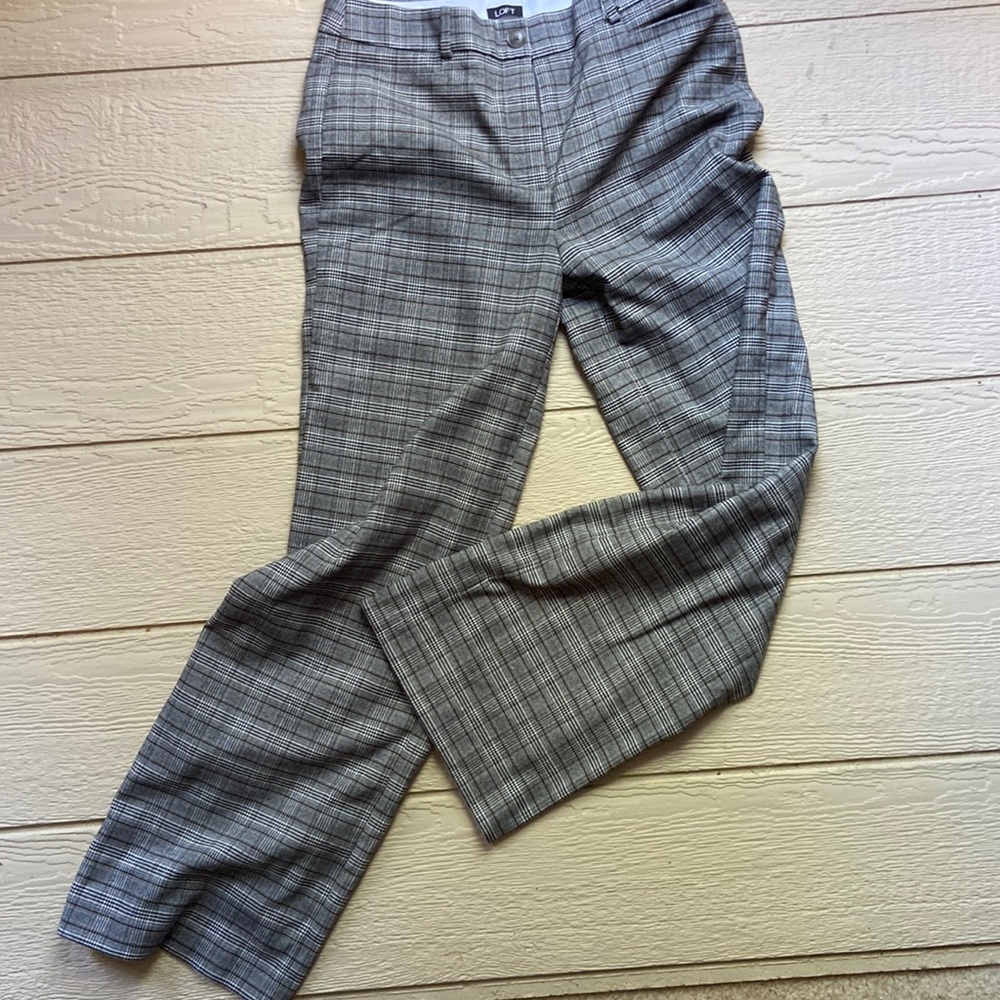 Loft NWT 12 tall high waist wide leg trouser